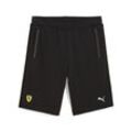 Sporthose PUMA "Scuderia Ferrari Race Sweat-Shorts Herren", Herren, Gr. L, Normalgrößen, schwarz, Obermaterial: 78% Baumwolle, 22% Polyester; Seitentascheu00a0u2013 Oben: 100% Baumwolle; Seitentascheu00a0u2013 Unten: 78% Baumwolle, 22% Polyester, unifarben, regular fit, Hosen