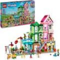 Konstruktionsspielsteine LEGO "Heartlake City Wohn- und Einkaufsstraße (42670), LEGO Friends", bunt, Spielbausteine, Kinder, Made in Europe