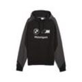 Hoodie PUMA "BMW M Motorsport Lifestyle Hoodie Herren", Herren, Gr. L, schwarz, Obermaterial: 100% Baumwolle; Kapuzenfutter: 100% Baumwolle; Rippe: 3% Elasthan, 97% Baumwolle; Seitentascheu00a0u2013 Oben: 100% Baumwolle, relaxed fit, Rundhals, Langarm, Sweatshirts