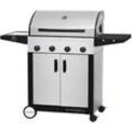 CADAC Entertainer SUPREME EDELSTAHL - 4B+SB 50mbar- Gasgrill mit 4 Brennern und Seitenbrenner