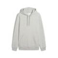 Sweatshirt PUMA "PUMA x HYROX Schwerer Hoodie Herren", Herren, Gr. L, grau (light gray heather), Obermaterial: 34% Polyester, 66% Baumwolle; Rippe: 3% Elasthan, 97% Baumwolle, relaxed fit, Rundhals, Langarm, Sweatshirts