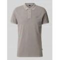 Regular Fit Poloshirt im unifarbenen Design Modell 'Ambrosio'