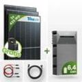 1305Wp Balkonkraftwerk 6,4kWh Speicher Anker Solarbank 2 ‚Äì 3x435Wp Trina Black F...