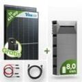 870Wp Balkonkraftwerk 8kWh Speicher Anker Solarbank 2 ‚Äì 2x435Wp Trina Black Fram...