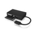 IB-CR401-C3, Type-C® USB 3.0 Kartenleser (CF, SD 4.0, micro SD 4.0), UHS-II, mit USB 3.0 Type-C® Hostanschluss