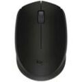 Logitech M171 Maus Kabellos, Funk Optisch Schwarz, Grau 3 Tasten 1000 dpi