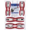 Knipex 00 20 04 V01 Seegeringzangen-Set Passend für (Seegeringzangen) Außen- und Innenringe 19-60 mm, 12-25 mm 10-25 mm, 19-60 mm Spitzenform (Details) gerade,