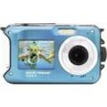 GoXtreme Reef Blue Digitalkamera 24 Megapixel Blau Full HD Video, Wasserdicht bis 3 m, Unterwasserkamera, Stoßfest, mit eingebautem Blitz