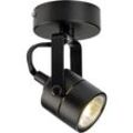 SLV Spot 79 132020 Deckenstrahler Halogen GU10 50 W Schwarz