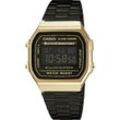 Casio Quarz Armbanduhr A168WEGB-1BEF (L x B x H) 38.6 x 36.3 x 9.6 mm Gold Gehäusematerial=Harz Material (Armband)=Edelstahl