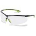 uvex sportstyle 9193265 Schutzbrille inkl. UV-Schutz Grün, Schwarz EN 166, EN 170 DIN 166, DIN 170