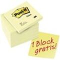 Post-it Haftnotiz 7100199885 76 mm x 76 mm Gelb 600 Blatt