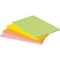 Post-it Haftnotiz 7100043258 203 mm x 152 mm Neongrün, Neonorange, Ultrapink, Ultragelb 180 Blatt