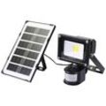 Sygonix SY-5461108 Solar-Spot mit Bewegungsmelder 10 W Neutralweiß Schwarz