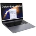 Samsung 2-in-1 Notebook / Tablet Galaxy Book4 Pro 360 40.6 cm (16 Zoll) WQXGA+ Intel® Core™ Ultra 7 Core™ Ultra 7 155H 32 GB RAM 1 TB Flash 1 TB SSD Intel Arc™