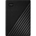 WD My Passport 4 TB Externe Festplatte 6.35 cm (2.5 Zoll) USB-A (USB 3.2 Gen 1) Schwarz WDBPKJ0040BBK-WESN