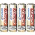 Conrad energy Extreme Power FR6 Mignon (AA)-Batterie Lithium 2900 mAh 1.5 V 4 St.