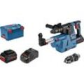 Bosch Professional 061191000G SDS-Plus-Akku-Bohrhammer 18 V 6.0 Ah Li-Ion inkl. 2. Akku, inkl. Ladegerät, inkl. Koffer, mit Zubehör