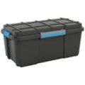 KIS 241507 Aufbewahrungsbox Scubba stapelbar (B x H x T) 780 x 350 x 395 mm Grau-Blau, Schwarz 1 St.