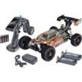 Carson Modellsport Virus 4.1 4S Brushless 1:8 RC Modellauto Elektro Buggy Allradantrieb (4WD) 100% RtR 2,4 GHz inkl. Akku, Ladegerät und Senderbatterien