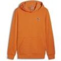 Kapuzensweatshirt PUMA "BETTER ESSENTIALS HOODIE FL", Herren, Gr. M, orange (maple syrup), Fleece, Obermaterial: 100% Baumwolle, unifarben, sportlich, regular fit normal, Sweatshirts