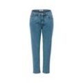 Mom-Jeans - Dunkelblau - Gr.: 38