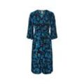 Kleid mit Print - Dunkelblau - Gr.: 40