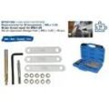 Brilliant Tools Reparatursatz für Bremsgewinde, M9 x 1,25, 16-tlg. Gewindebohrer-Satz,Reparatursatz, Bremssattel-Führungsgewinde BT701100