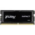 Kingston FURY Impact Laptop-Arbeitsspeicher Kit DDR5 16 GB 2 x 8 GB Non-ECC 4800 MHz 262pin SO-DIMM CL38 KF548S38IBK2-16