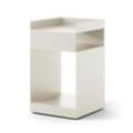 &Tradition - Rotate Beistelltisch SC73, 59 x 35 cm, Stahl, Ivory