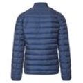 Langjacke CASAMODA "CASAMODA Jacke uni", Herren, Gr. L, blau (sattes mittelblau), 100% Polyamid, Jacken