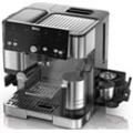 NINJA Espressomaschine "Ninja Luxe Café Essential Kaffeemaschine ES501EU", schwarz (silber, schwarz), B:33cm H:35,2cm T:34cm, Kaffeemaschinen, Espresso- und Filterkaffeemaschine