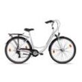 Chrisson Relaxa 1.0 Damenfahrrad 28 Zoll Hollandrad 155 - 175 cm Stadtrad 7 Gänge weiß