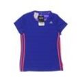 adidas Damen T-Shirt, blau, Gr. 140