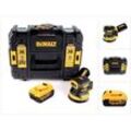 DeWalt DCW 210 NT Akku Exzenterschleifer Brushless 18V 12.000U/min 125mm + 1x Akku 4,0 Ah in TSTAK - ohne Ladegerät