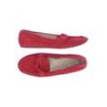 Lands End Damen Halbschuh, rot, Gr. 42.5