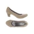 Marco Tozzi Damen Pumps, beige, Gr. 39