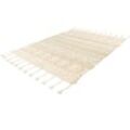 Wollteppich ME GUSTA "Bohist 525", beige (creme), B:200cm H:18mm L:290cm, Wolle, Teppiche