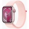 Apple Watch Series 9 (2023) GPS + Cellular 41 mm - Aluminium Rosé - Sport loop Rosé