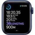 Apple Watch Series 7 (2021) - (Band nicht enthalten) - GPS 45 mm - Blau Aluminium