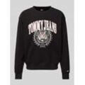 Oversized Sweatshirt aus reiner Baumwolle Modell 'VARSITY TIGER'