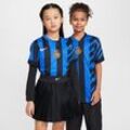 Inter Mailand 2024/25 Stadium Home Nike Replika Fußballtrikot mit Dri-FIT-Technologie (ältere Kinder) - Blau