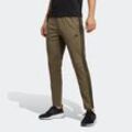 Sporthose ADIDAS PERFORMANCE "TR-ES BASE 3PT", Herren, Gr. L, N-Gr, grün (olive strata, schwarz), Obermaterial: 100% Polyester, clean, sportlich, Hosen, atmungsaktive Trainingshose