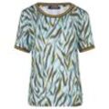 Rundhals-Shirt BASLER blau