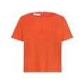 Blusen-Shirt U-Boot-Ausschnitt St. Emile orange