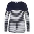 V-Pullover Anna Aura blau