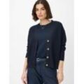 Brax Damen Strickjacke Style ANIQUE, Blau, Gr. 34