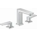 Hansgrohe Metropol 110 Waschtischarmatur 32514000 chrom, 3 Loch Waschtischarmatur, Zungengriff