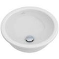 Villeroy und Boch Villeroy & Boch Unterbauwaschtisch Loop & Friends Ø 38 cm, weiss Ceramicplus, ohne Hahnloch