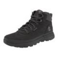 Schnürboots TIMBERLAND "FIELD TREKKERMID LACE UP SNEAKER", Gr. 47,5, schwarz, Leder, Synthetik, sportlich, Schuhe, Winterschuhe, Sneakerboots, Winterboots